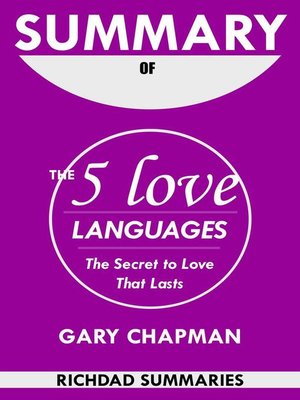 cover image of Summary of the 5 Love Languages